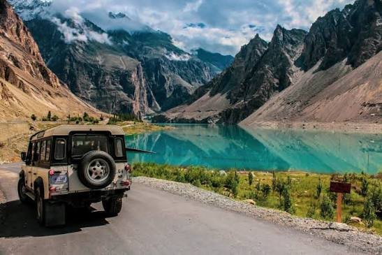 Mountain landscape in Gilgit-Baltistan